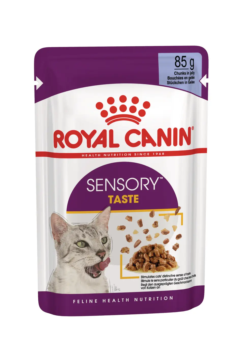 Вологий корм для котів Royal Canin Sensory Taste (желе)