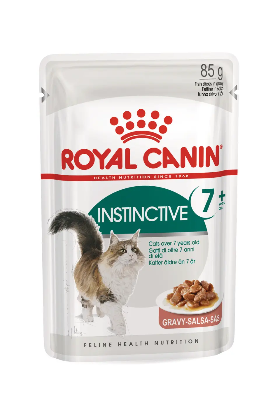 Вологий корм для котів Royal Canin Instinctive +7