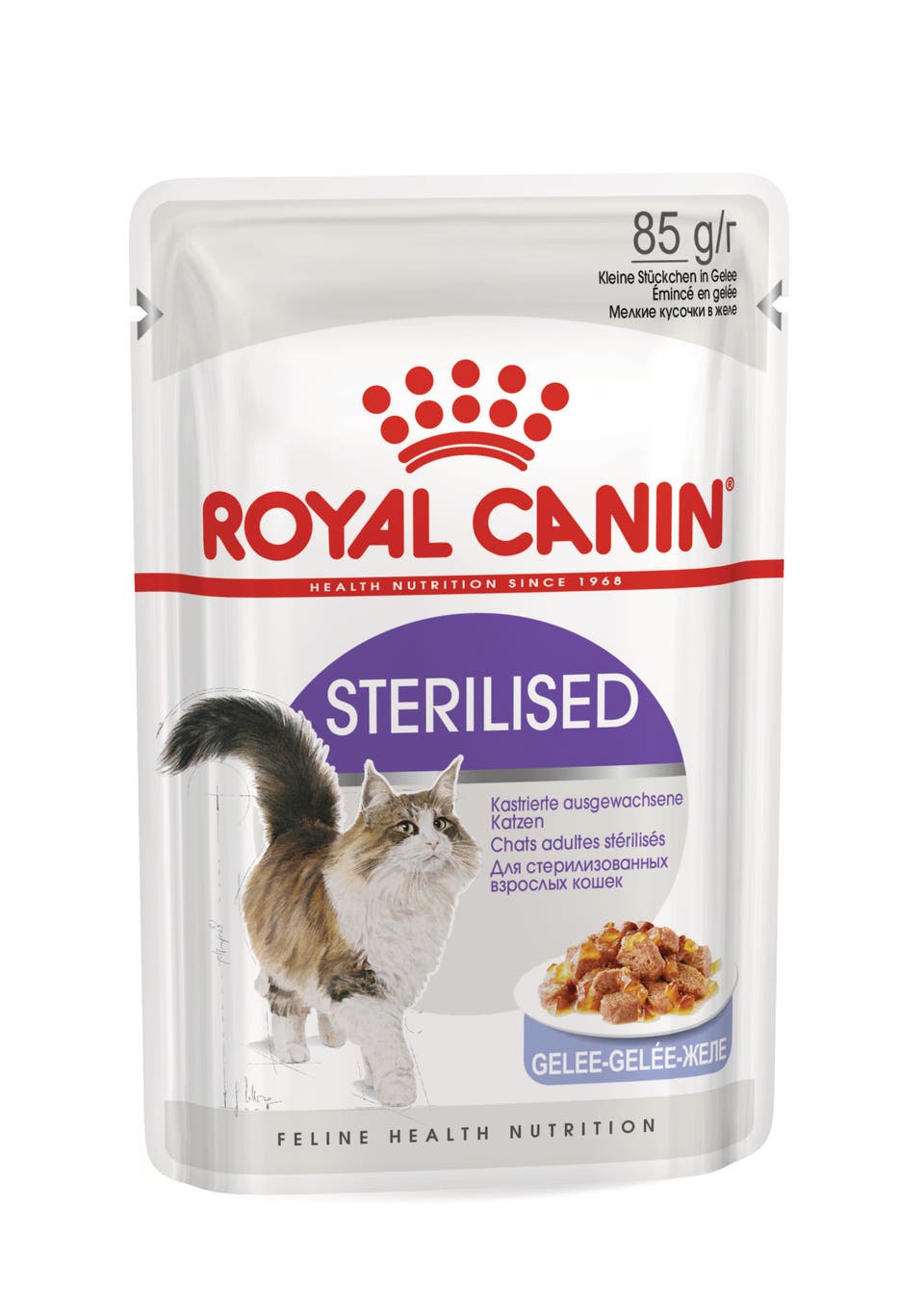 Вологий корм для котів Royal Canin Sterilised (желе)