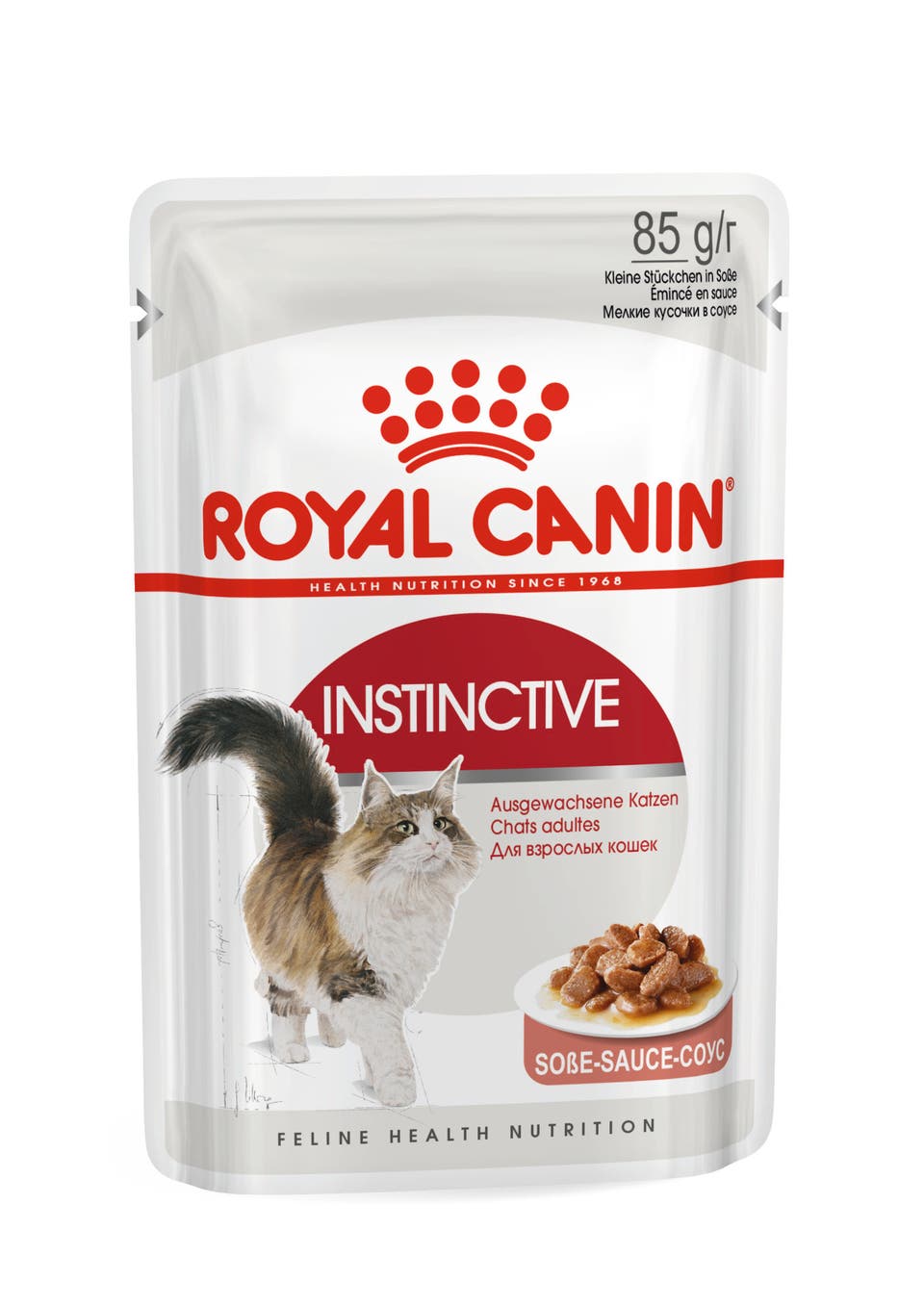 Вологий корм для котів Royal Canin Instinctive (соус)