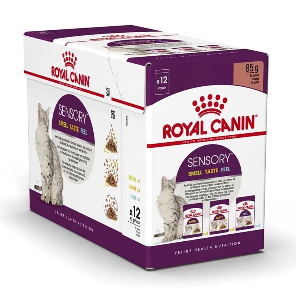 Вологий корм для котів Royal Canin Sensory Multipack