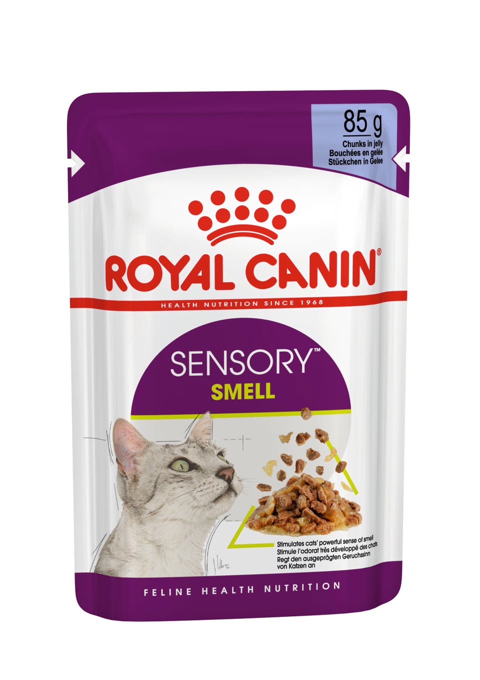 Вологий корм для котів Royal Canin Sensory Smell (желе)