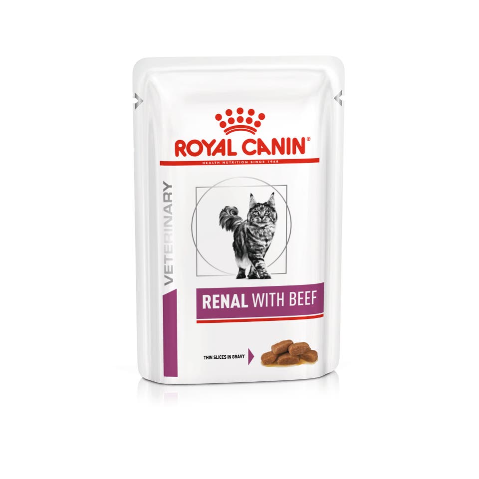 Вологий корм для котів Royal Canin Renal Cat Beef