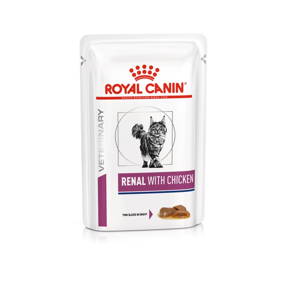 Вологий корм для котів Royal Canin Renal Cat Chicken