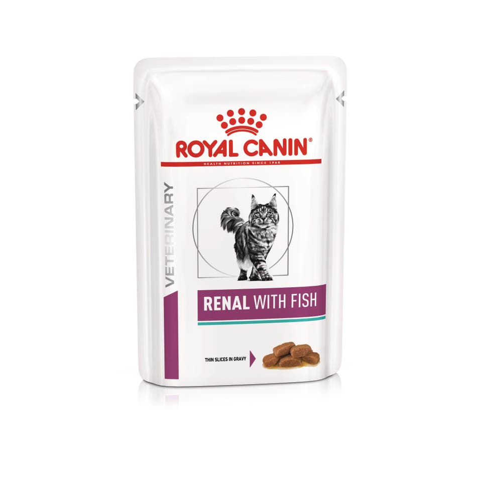 Вологий корм для котів Royal Canin Renal Cat Fish