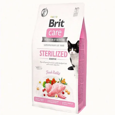 Сухий корм для котів Brit Care Grain Free Sterilized Sensitive Rabbit