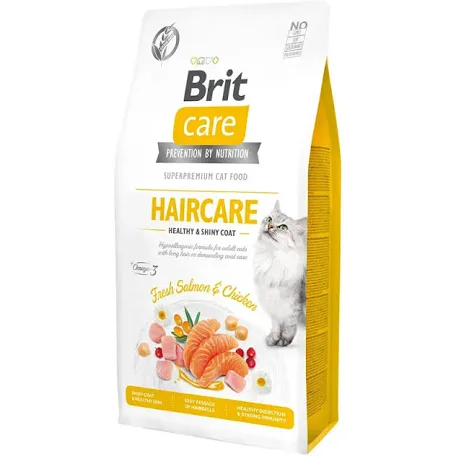 Сухий корм для котів Brit Care Grain Free Haircare Healthy & Shiny Coat
