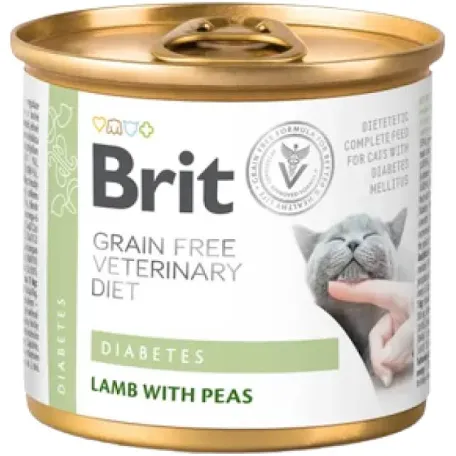Вологий корм для котів BRIT Cans Diabetic