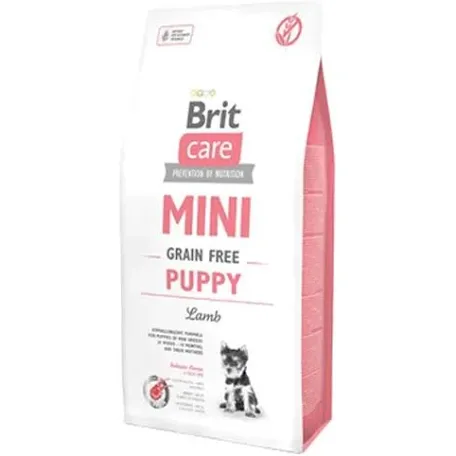 Сухий корм для цуценят Brit Care Grain Free Mini Puppy Lamb