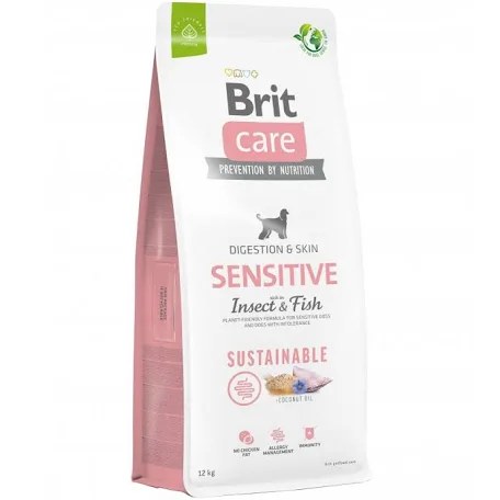 Сухий корм для собак Brit Care Sustainable Sensitive Adult Fish & Insect