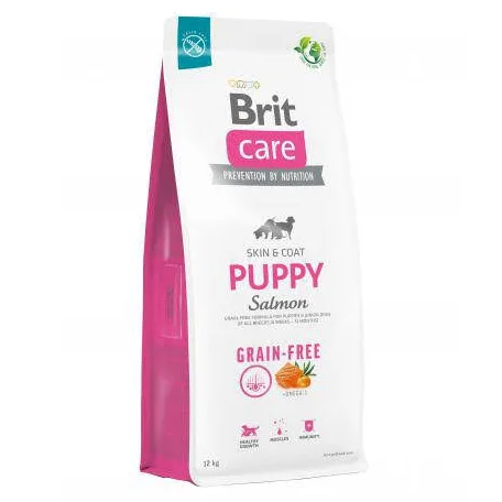 Сухий корм для цуценят Brit Care Grain Free Puppy Salmon