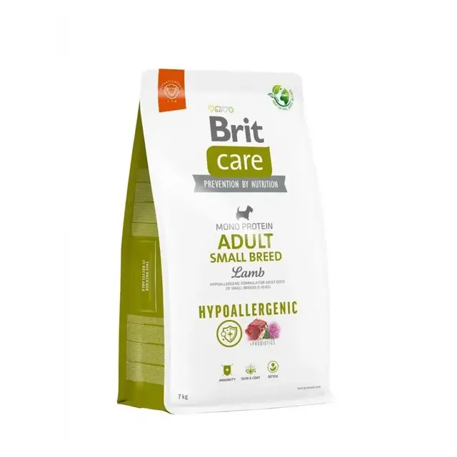 Сухий корм для собак Brit Care Hypoallergenic Adult Small Breed Lamb