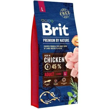 Сухий корм для собак Brit Premium Adult L Chicken