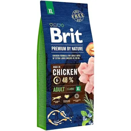 Сухий корм для собак Brit Premium Adult XL Chicken