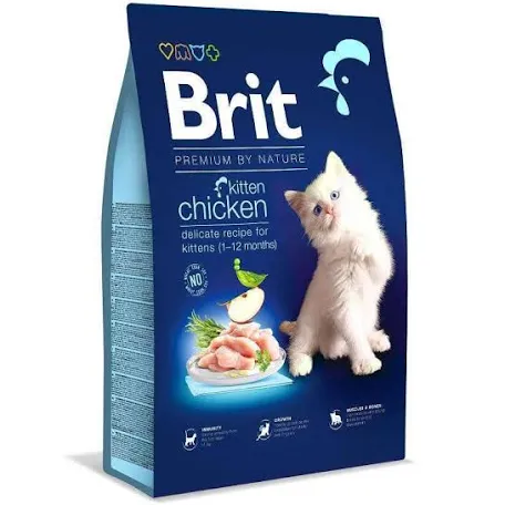 Сухий корм для кошенят Brit Premium by Nature Kitten Chicken