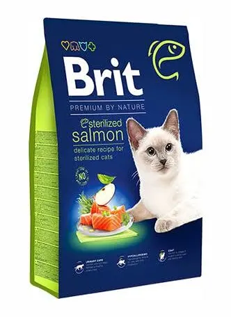 Сухий корм для котів Brit Premium by Nature Sterilized Salmon