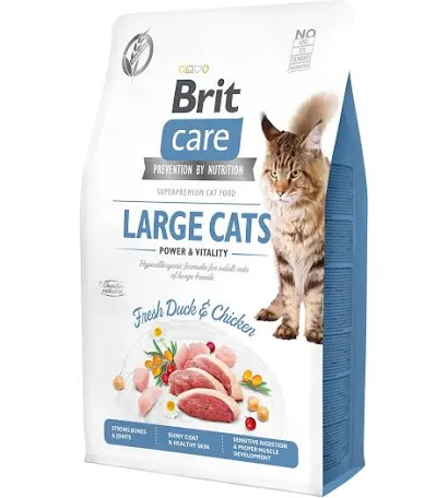 Сухий корм для котів Brit Care Grain Free Large Power Vitality Duck & Chicken