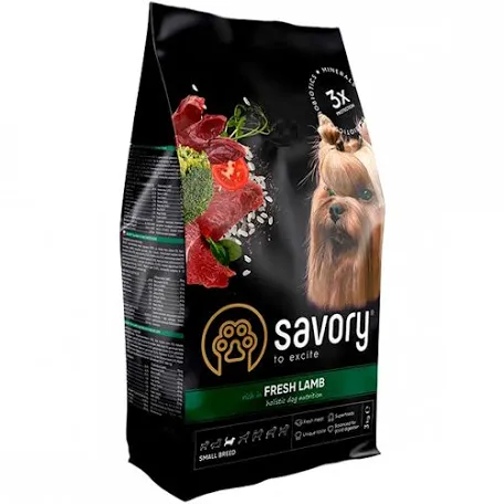 Сухий корм для собак Savory Small Breed Lamb