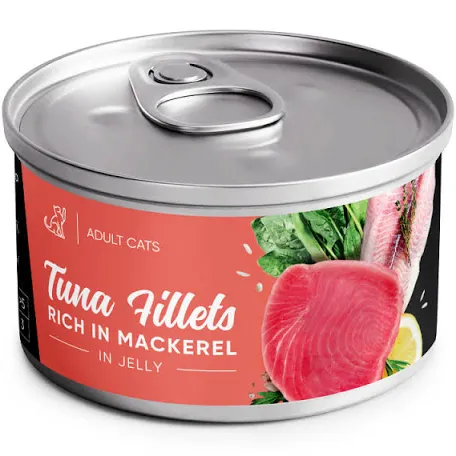 Вологий корм для котів Savory Tuna Fillets rich in Mackerel in Jelly
