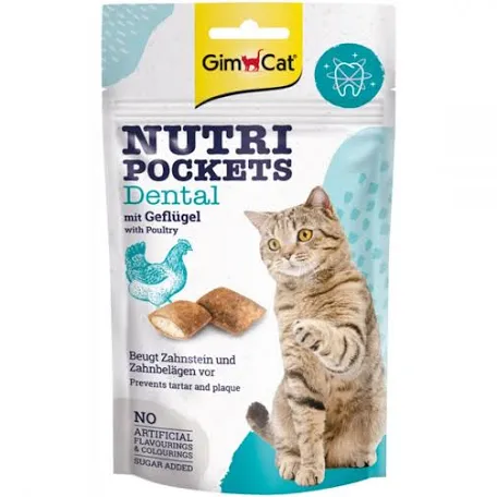 Ласощі для котів GimCat Nutri Pockets Dental