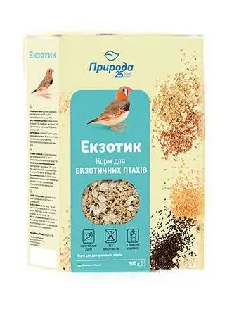Корм Природа для екзотичних птахів