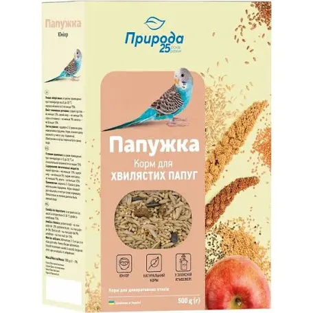 Корм Природа для папужок Юніор