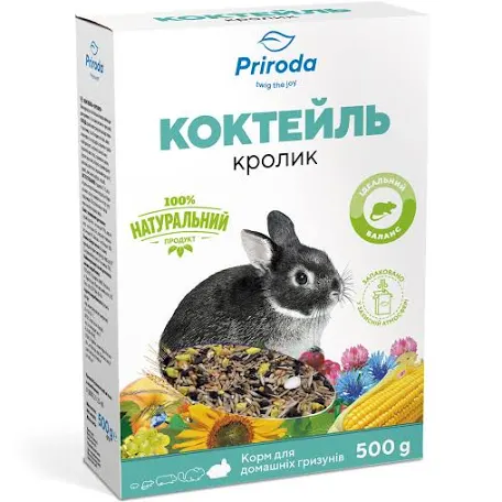 Корм Природа Коктейль для кроликів