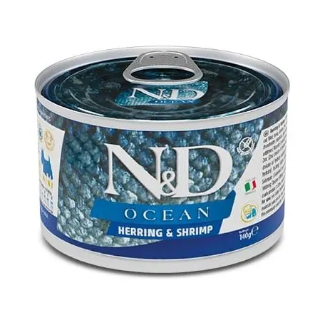 Вологий корм для собак Farmina N&D Grain Free Ocean Herring, Cod, Tuna & Shrimp Adult Mini