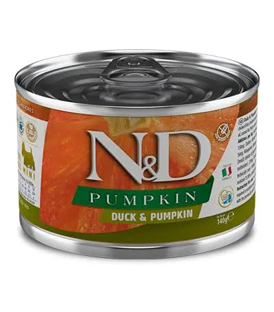 Вологий корм для собак Farmina N&D Grain Free Pumpkin & Duck Adult Mini