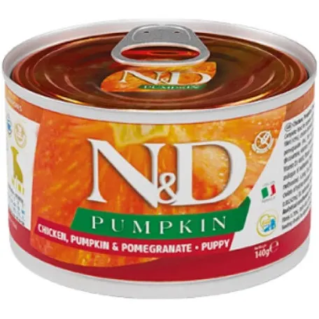 Вологий корм для цуценят Farmina N&D Grain Free Pumpkin Chicken & Pomegranate Puppy Mini