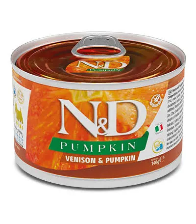 Вологий корм для собак Farmina N&D Grain Free Venison & Pumpkin Mini