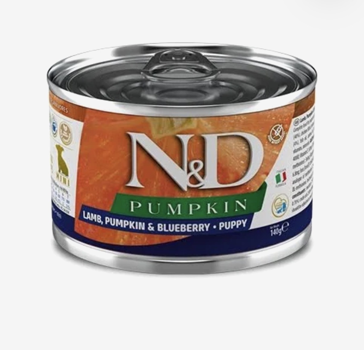 Вологий корм для цуценят Farmina N&D Grain Free Pumpkin Lamb & Blueberry Puppy Mini