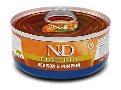 Вологий корм для котів Farmina N&D Grain Free Pumpkin & Venison Adult