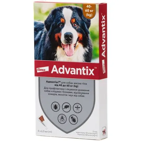Advantix XXL для собак 40-60 кг (6 мл)