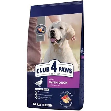 Сухий корм для собак Club 4 Paws Adult Large, качка