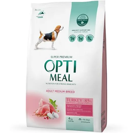Сухий корм для собак Optimeal Medium, індичка