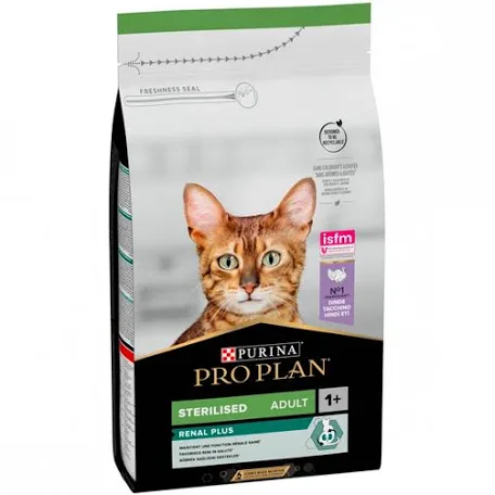 Сухий корм для котів Purina PRO PLAN Sterilised, індичка