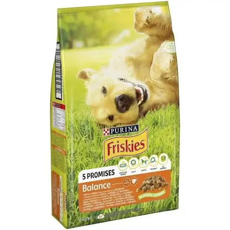 Сухий корм для собак Friskies, курка, яловичина та овочі