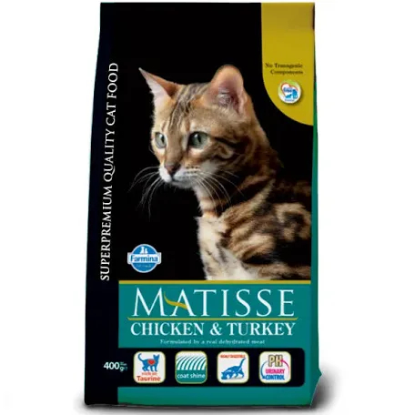 Сухий корм для котів Farmina Matisse, курка та індичка