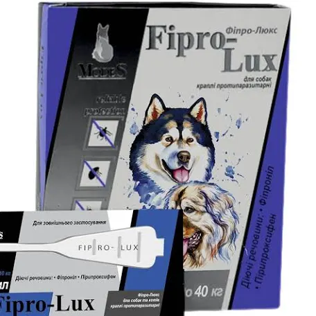 Краплі MODES Fipro-lux для собак 25-40 кг (4 мл)