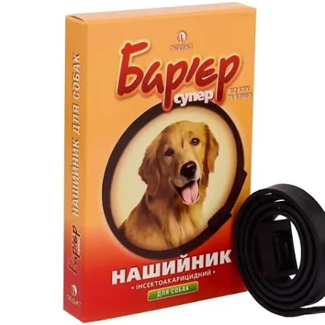 Бар'єр протипаразитарний нашийник для собак (65 см)