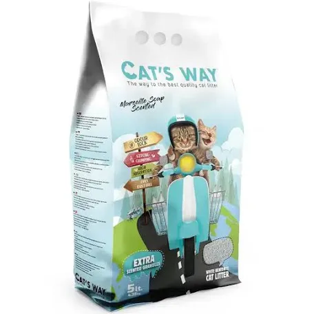 Наповнювач CAT'S WAY бентонітовий, марсельське мило