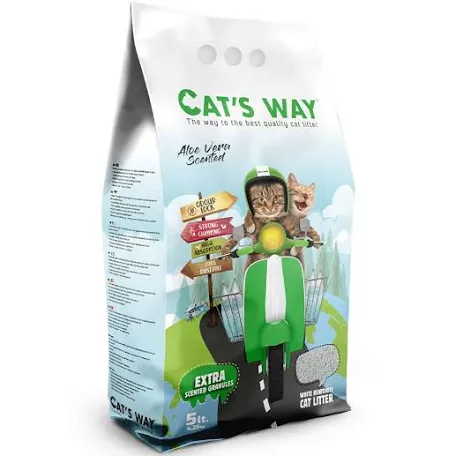 Наповнювач CAT'S WAY бентонітовий, алое вера