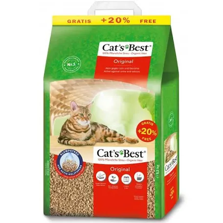 Наповнювач Cat's Best деревний (10 л, 5,5 кг)