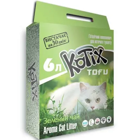 Наповнювач Kotix тофу, зелений чай