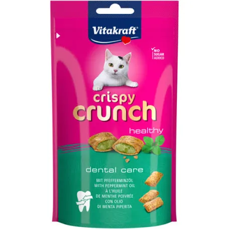 Ласощі Vitacraft Crispy Crunch dental, м'ята
