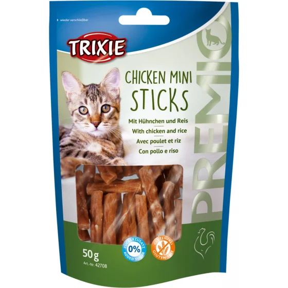 Ласощі Trixie для котів, курка та рис