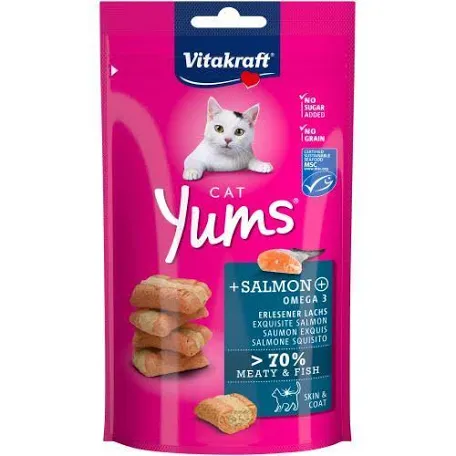 Ласощі Vitacraft Yums, лосось та омега-3