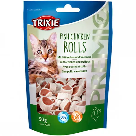 Ласощі Trixie Fish Chicken Rolls