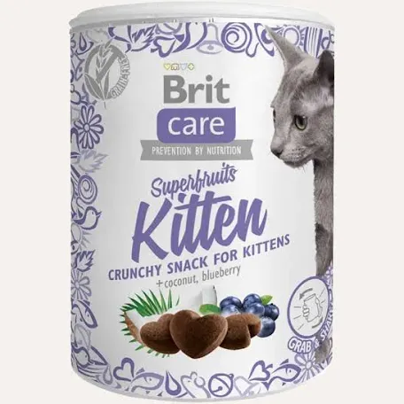 Ласощі Brit Care Кет Снек Суперфрутс Кіттен для кошенят